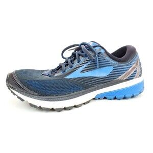 Brooks Mens Ghost 10 DNA Athletic Running Shoes Blue Black Size US 8.5